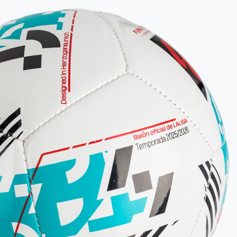 PUMA Orbit Laliga 1 Mini футболна топка бяла/мултиколор размер 1 3