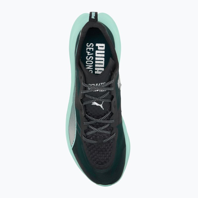 Мъжки обувки за бягане PUMA Deviate Nitro Elite Trail green terrain / mint melt 5