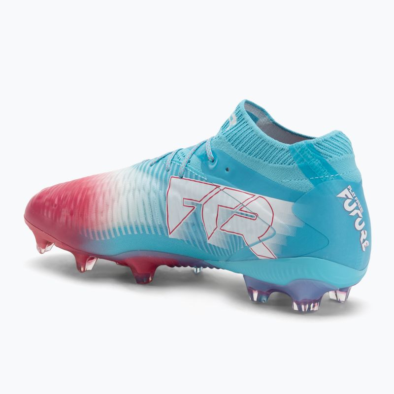 PUMA Future 8 Ultimate Re-Charge FG мъжки футболни обувки hero blue/puma white/sunset pink 3
