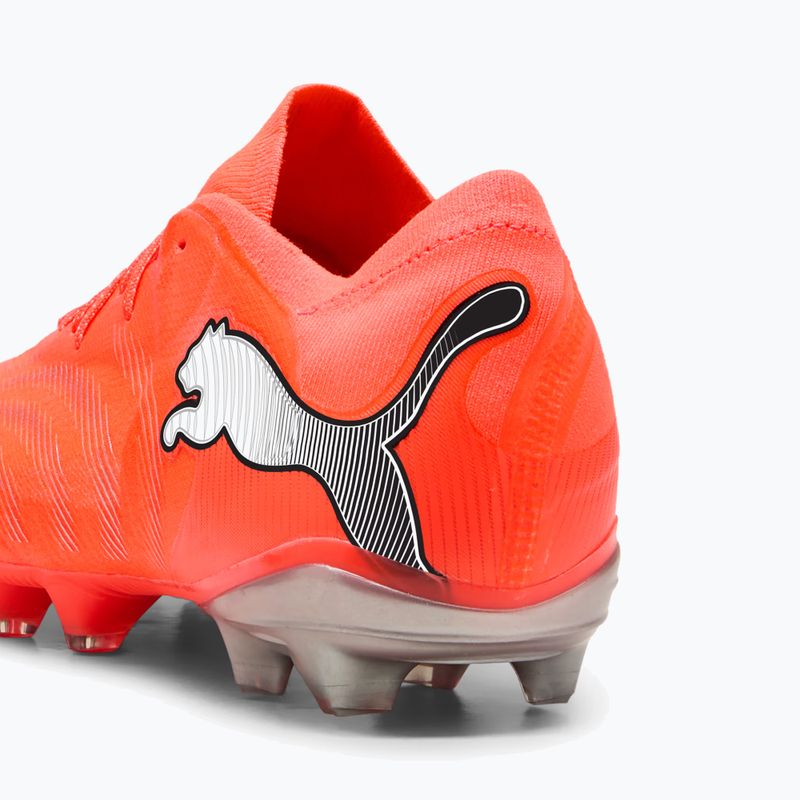 Футболни бутонки PUMA Future 9 Fusion FG/AG glowing red/puma white/puma black/puma silver 8