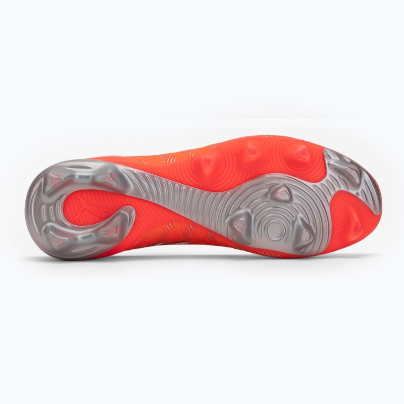 Футболни бутонки PUMA Future 9 Fusion FG/AG glowing red/puma white/puma black/puma silver 4