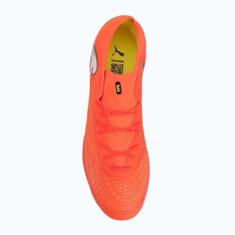 Футболни бутонки PUMA Future 9 Fusion FG/AG glowing red/puma white/puma black/puma silver 5