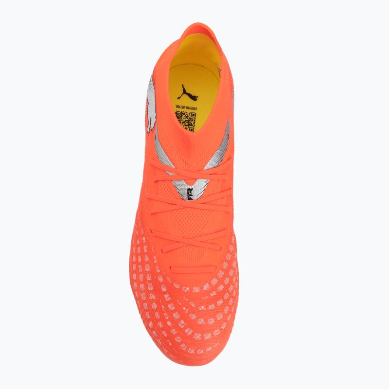Футболни бутонки PUMA Future 9 Fusion FG/AG glowing red/puma white/puma black/puma silver 5