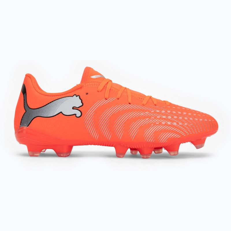 Футболни обувки PUMA Future 9 Play FG/AG glowing red/puma white/puma black/puma silver 2