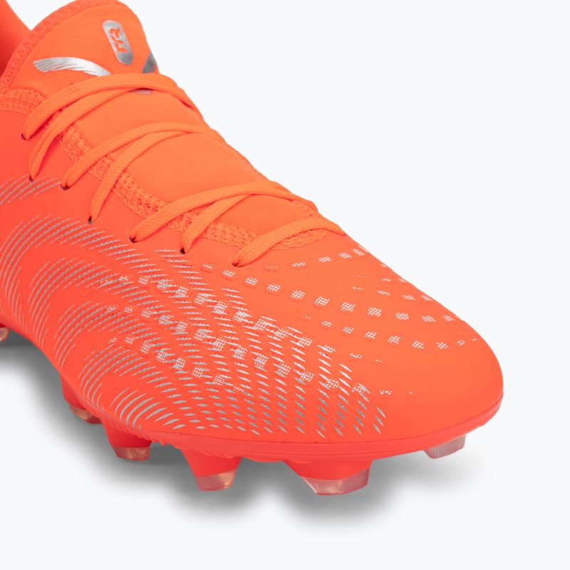 Футболни обувки PUMA Future 9 Play FG/AG glowing red/puma white/puma black/puma silver 7