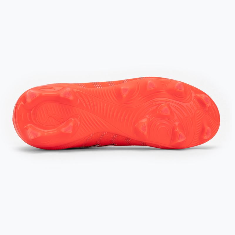 Детски футболни обувки PUMA Future 9 Pro FG/AG Jr glowing red/puma white/puma black/puma silver 4