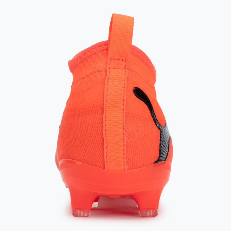 Детски футболни обувки PUMA Future 9 Match FG/AG Jr glowing red/puma white/puma black/puma silver 6