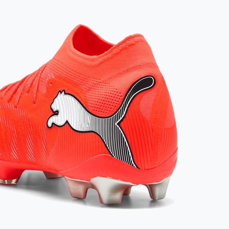 Футболни обувки PUMA Future 9 Ultimate FG glowing red/puma white/puma black/puma silver 8