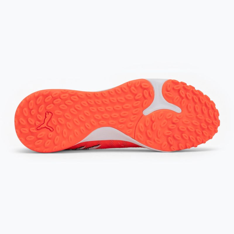 Футболни обувки PUMA Future 9 Match TT glowing red/puma white/puma black/puma silver 4