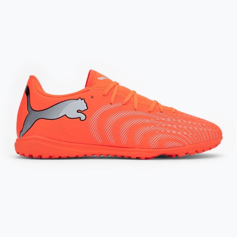 Футболни обувки PUMA Future 9 Play TT glowing red/puma white/puma black/puma silver 2