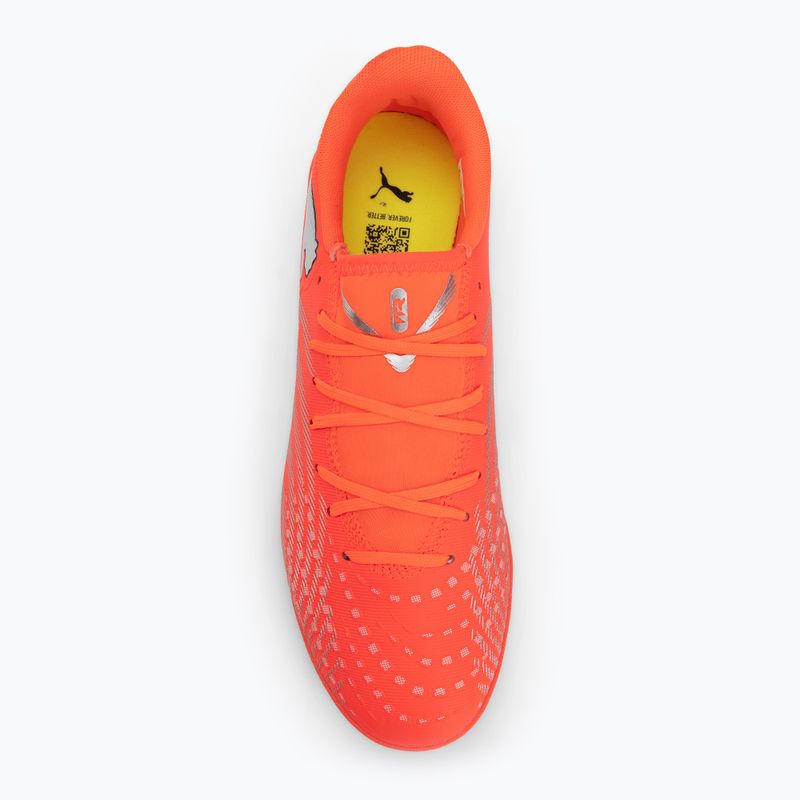 Футболни обувки PUMA Future 9 Play IT glowing red/puma white/puma black/puma silver 5