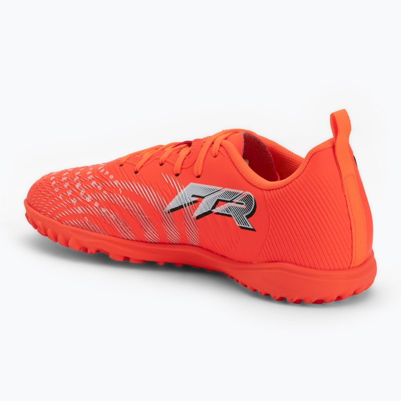 Детски футболни обувки PUMA Future 9 Play TT Jr glowing red/puma white/puma black/puma silver 3