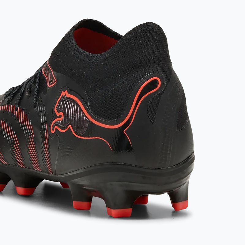 Детски футболни обувки PUMA Future 9 Pro FG/AG Jr puma black/puma white/blue jewel 13