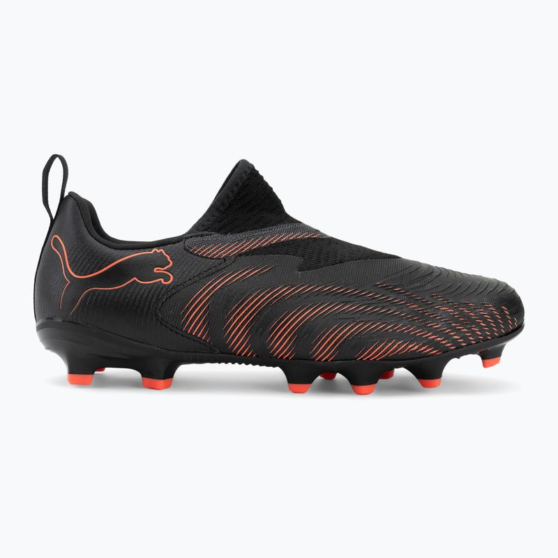 Детски футболни обувки PUMA Future 9 Match LL FG/AG Jr puma black/glowing red/strong grey 2