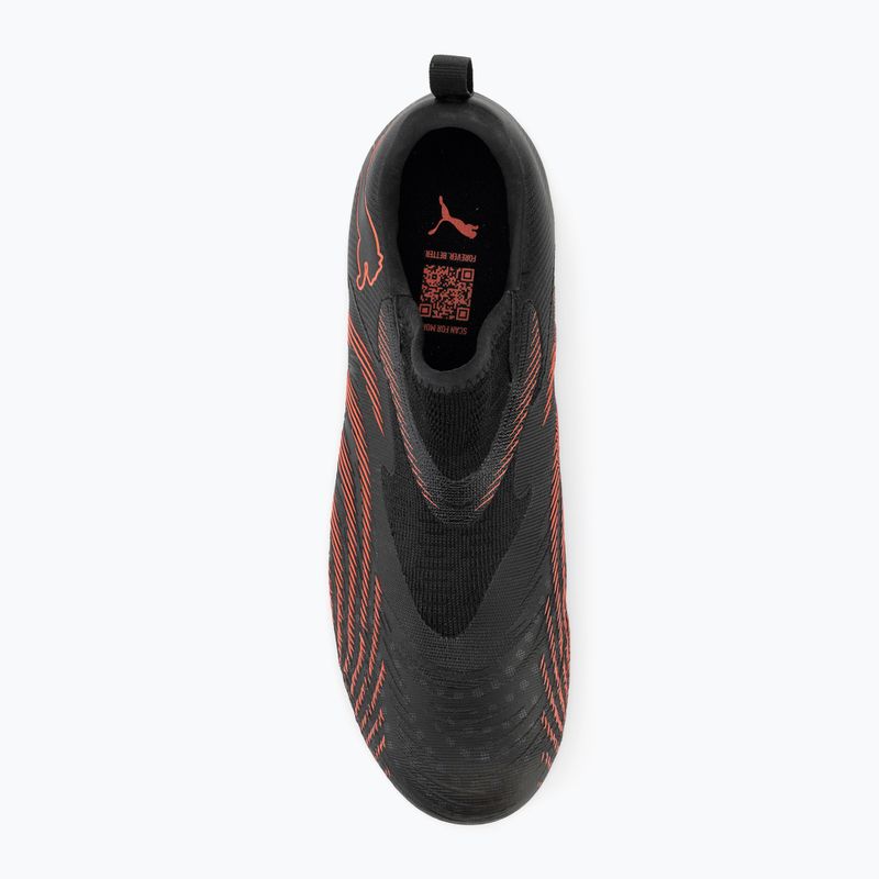 Детски футболни обувки PUMA Future 9 Match LL FG/AG Jr puma black/glowing red/strong grey 5
