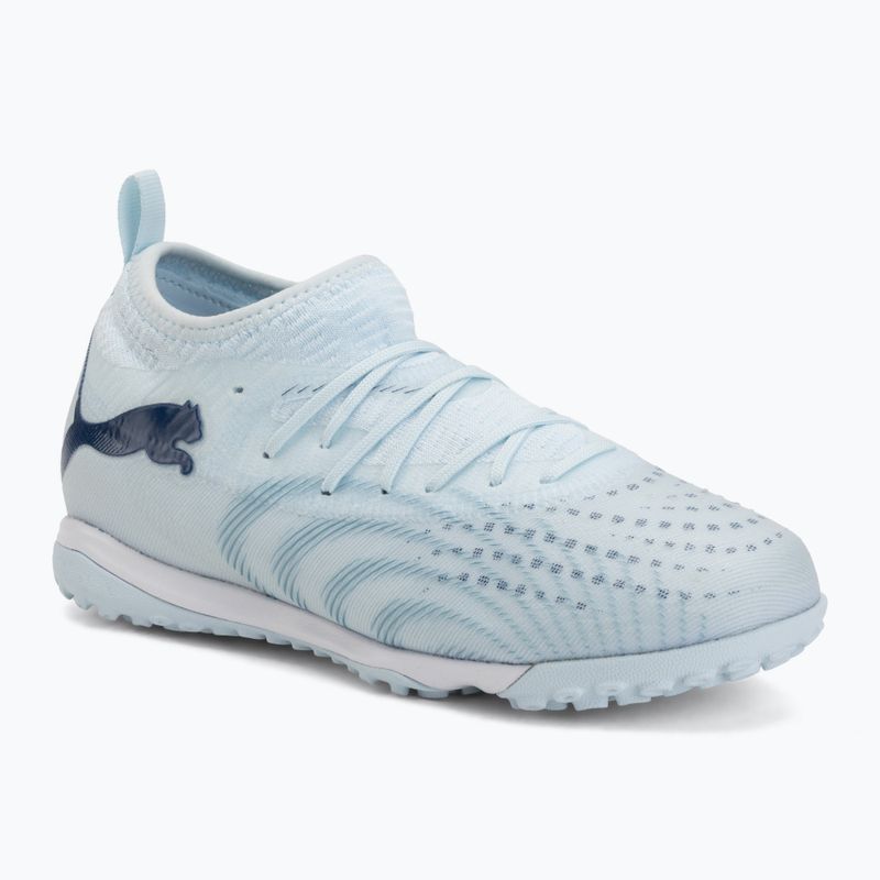 Детски футболни обувки PUMA Future 9 Match TT + Mid Jr icy blue/puma white/blue jewel