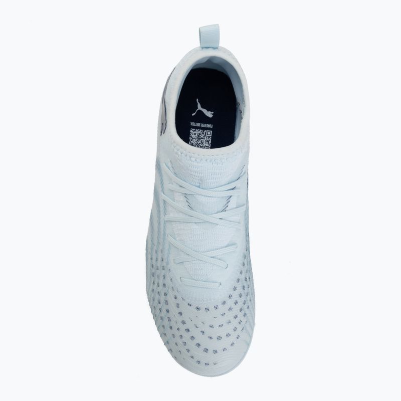 Детски футболни обувки PUMA Future 9 Match TT + Mid Jr icy blue/puma white/blue jewel 5