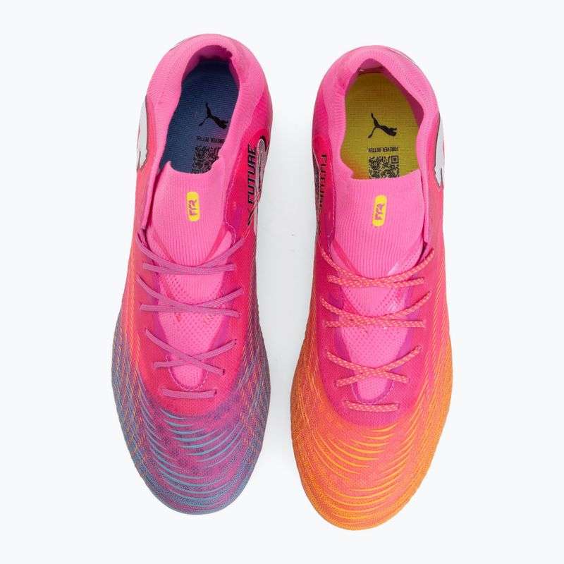 Футболни обувки PUMA Future 9 Fusion FG/AG poison pink/sun stream/bright aqua/puma wht 5