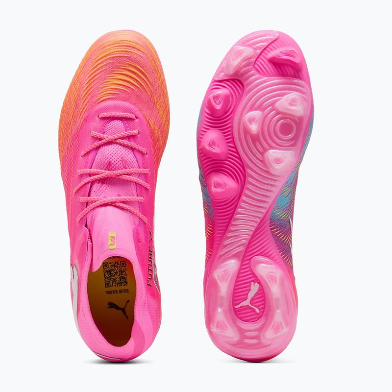 Футболни обувки PUMA Future 9 Fusion FG/AG poison pink/sun stream/bright aqua/puma wht 3