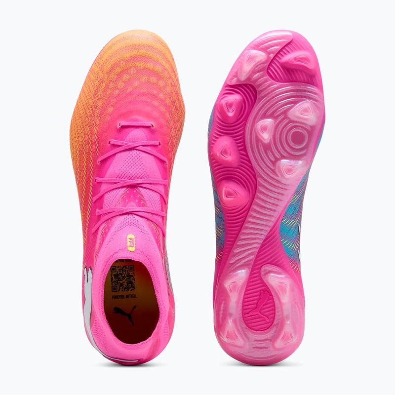 Футболни обувки PUMA Future 9 Pro FG/AG poison pink/sun stream/bright aqua/puma white 3