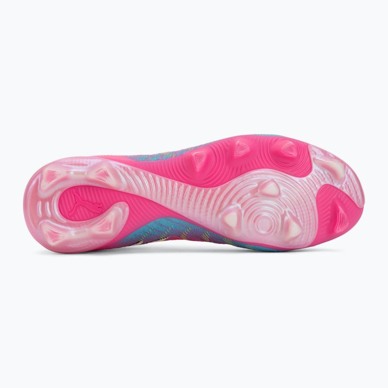 Футболни обувки PUMA Future 9 Match FG/AG poison pink/puma wht/sun stream/bright aqua/puma blk 4