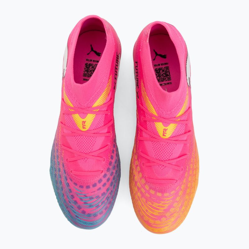 Футболни обувки PUMA Future 9 Match FG/AG poison pink/puma wht/sun stream/bright aqua/puma blk 5