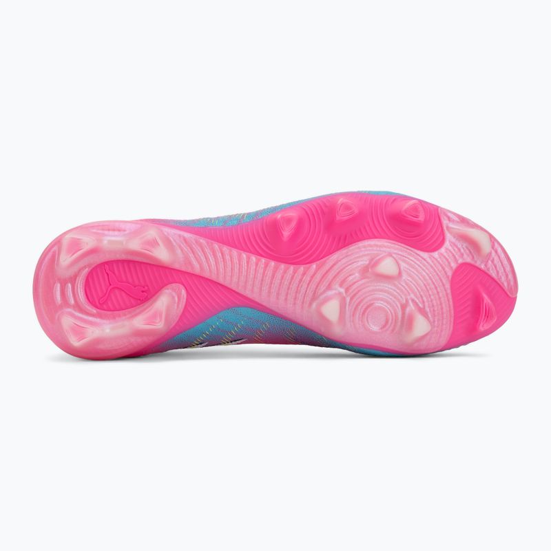 Футболни обувки PUMA Future 9 Match Fusion FG/AG poison pink/puma wht/sun stream/bright aqua/puma blk 4