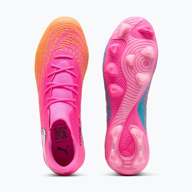Футболни обувки PUMA Future 9 Match Fusion FG/AG poison pink/puma wht/sun stream/bright aqua/puma blk 4