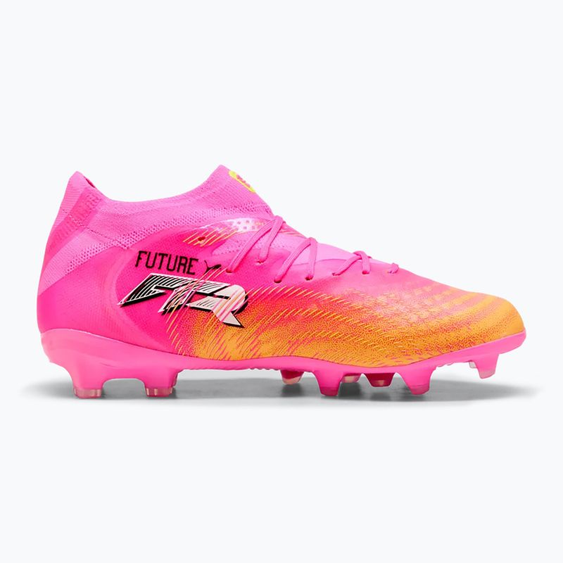 Детски футболни обувки PUMA Future 9 Pro FG/AG Jr poison pink/puma wht/sun stream/bright aqua/puma blk 2