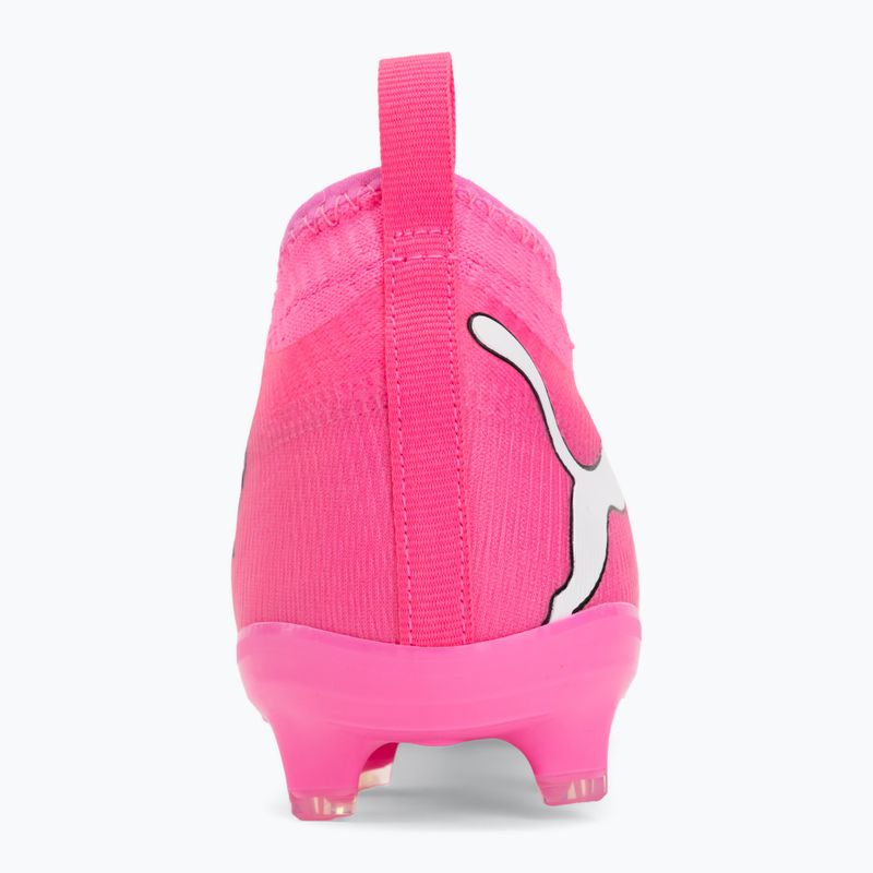 Детски футболни обувки PUMA Future 9 Match FG/AG Jr poison pink/puma wht/sun stream/bright aqua/puma blk 6