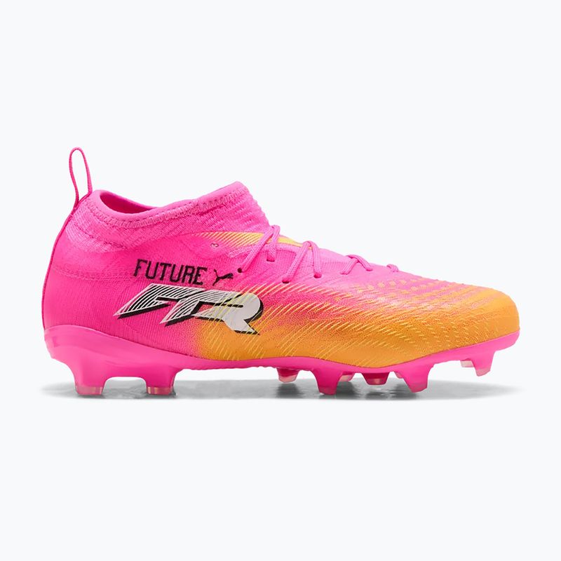 Детски футболни обувки PUMA Future 9 Match FG/AG Jr poison pink/puma wht/sun stream/bright aqua/puma blk 2