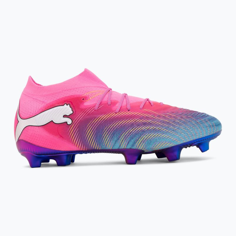 Футболни обувки PUMA Future 9 Ultimate FG poison pink/puma wht/sun stream/bright aqua/puma blk 2