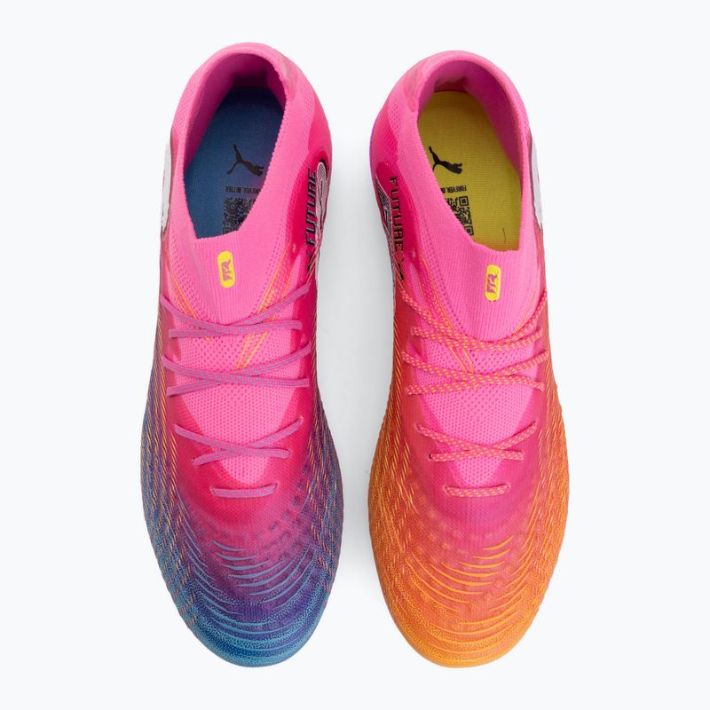Футболни обувки PUMA Future 9 Ultimate FG poison pink/puma wht/sun stream/bright aqua/puma blk 5