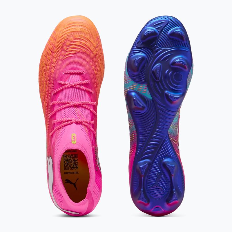 Футболни обувки PUMA Future 9 Ultimate FG poison pink/puma wht/sun stream/bright aqua/puma blk 3