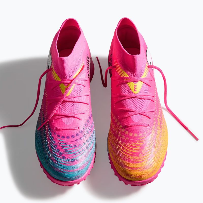 Футболни обувки PUMA Future 9 Match TT poison pink/puma wht/sun stream/bright aqua/puma blk 6