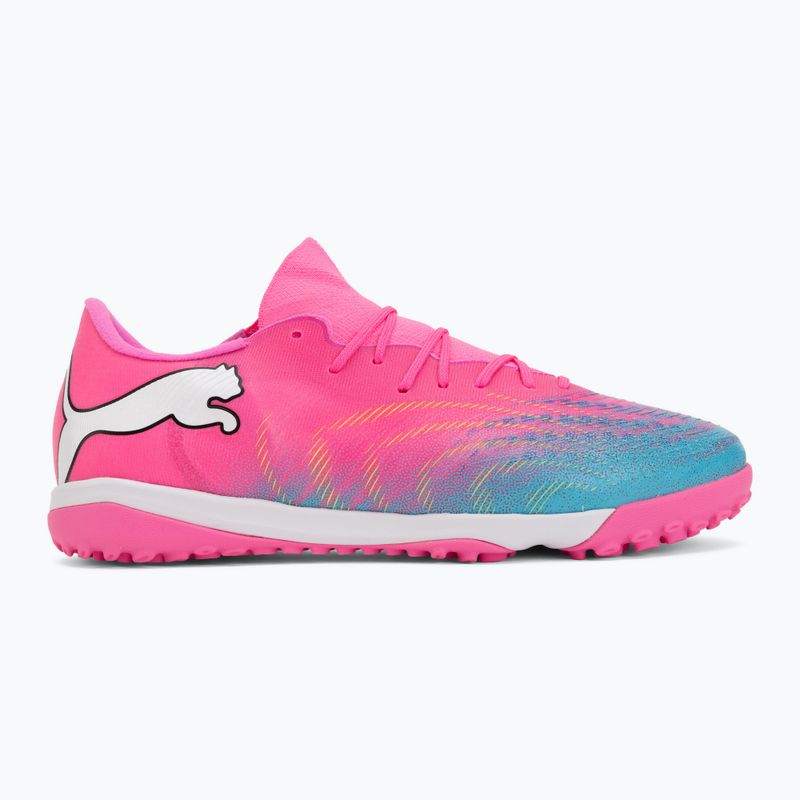 Футболни обувки PUMA Future 9 Match Fusion TT poison pink/puma wht/sun stream/bright aqua/puma blk 2