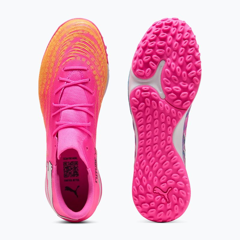 Футболни обувки PUMA Future 9 Match Fusion TT poison pink/puma wht/sun stream/bright aqua/puma blk 3