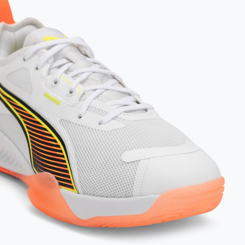 Обувки за хандбал PUMA Eliminate Nitro 4 Game On puma white/glowing red/ultra blue 7