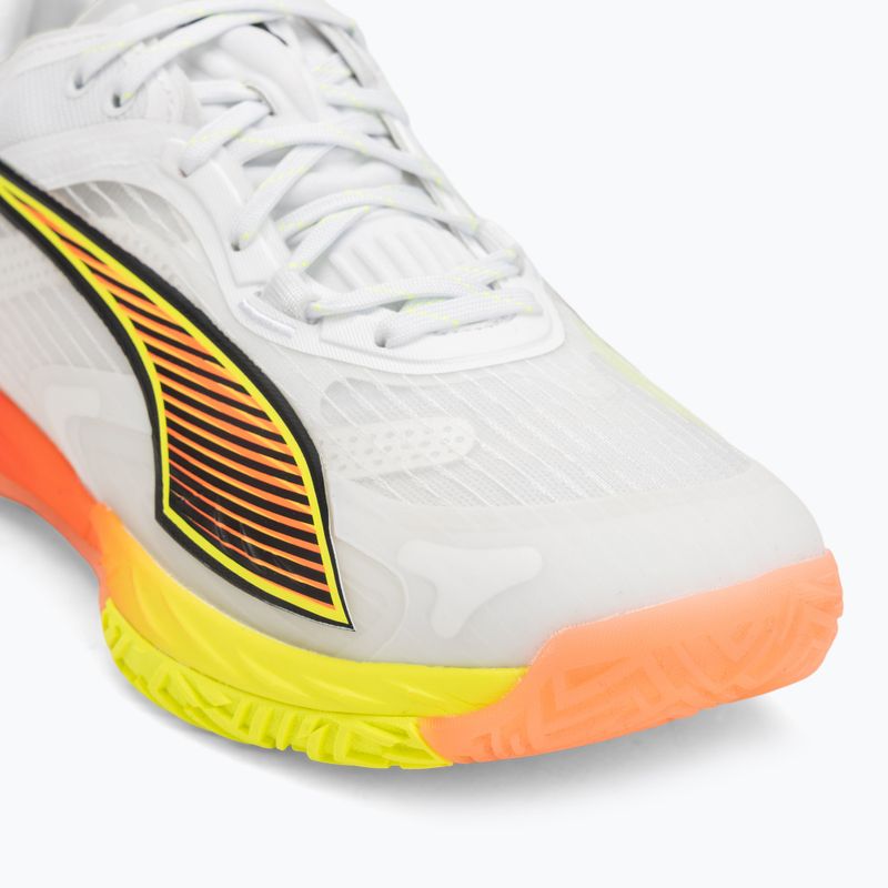 Обувки за хандбал PUMA Accelerate Nitro SQD 4 Game On puma white/glowing red/ultra blue 7