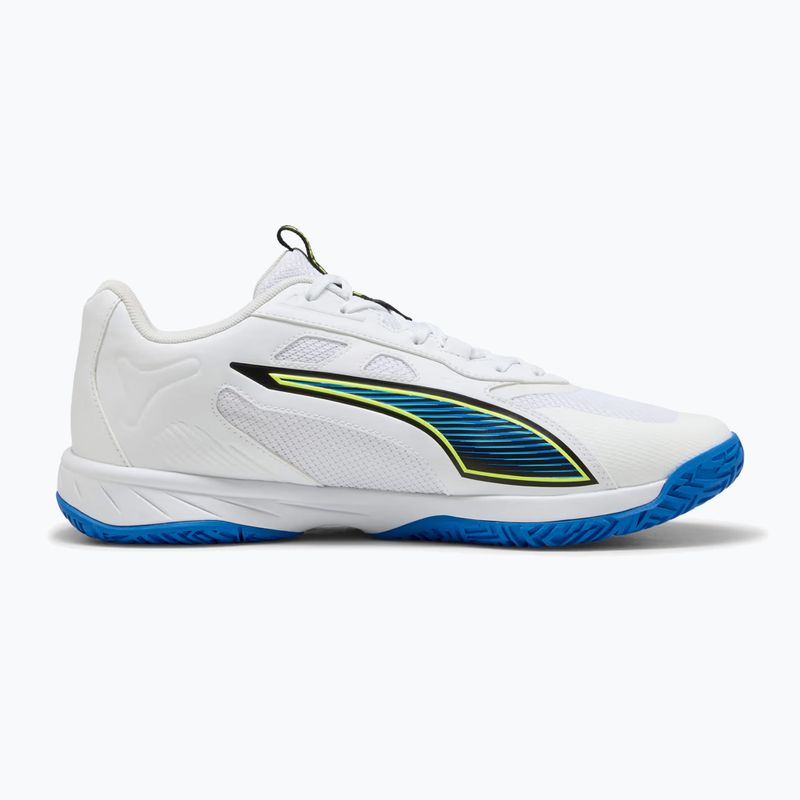 Обувки за хандбал PUMA Accelerate Turbo 4 Game On puma white/glowing red/ultra blue 9