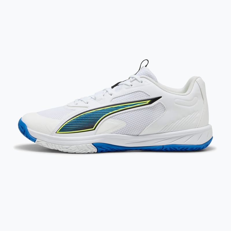 Обувки за хандбал PUMA Accelerate Pro 4 Game On puma white/glowing red/ultra blue 8