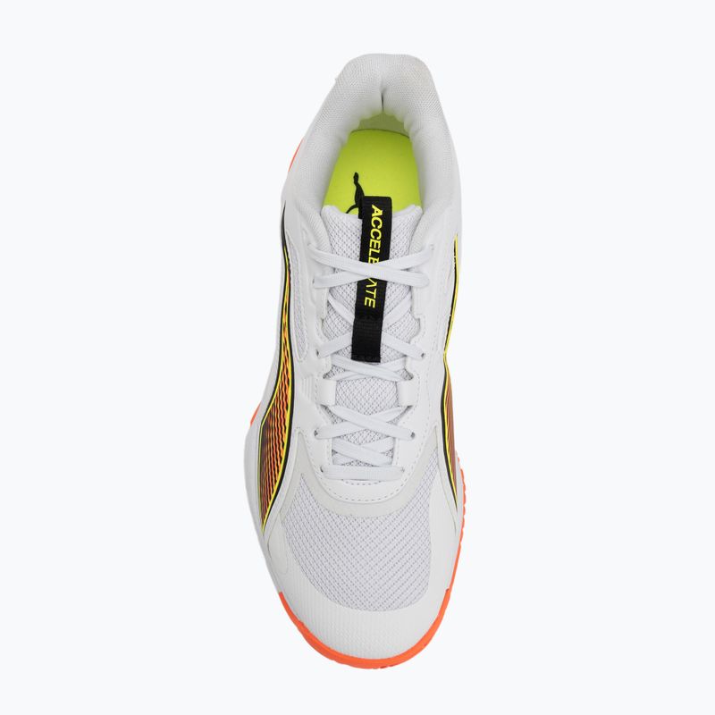 Обувки за хандбал PUMA Accelerate Pro 4 Game On puma white/glowing red/ultra blue 5