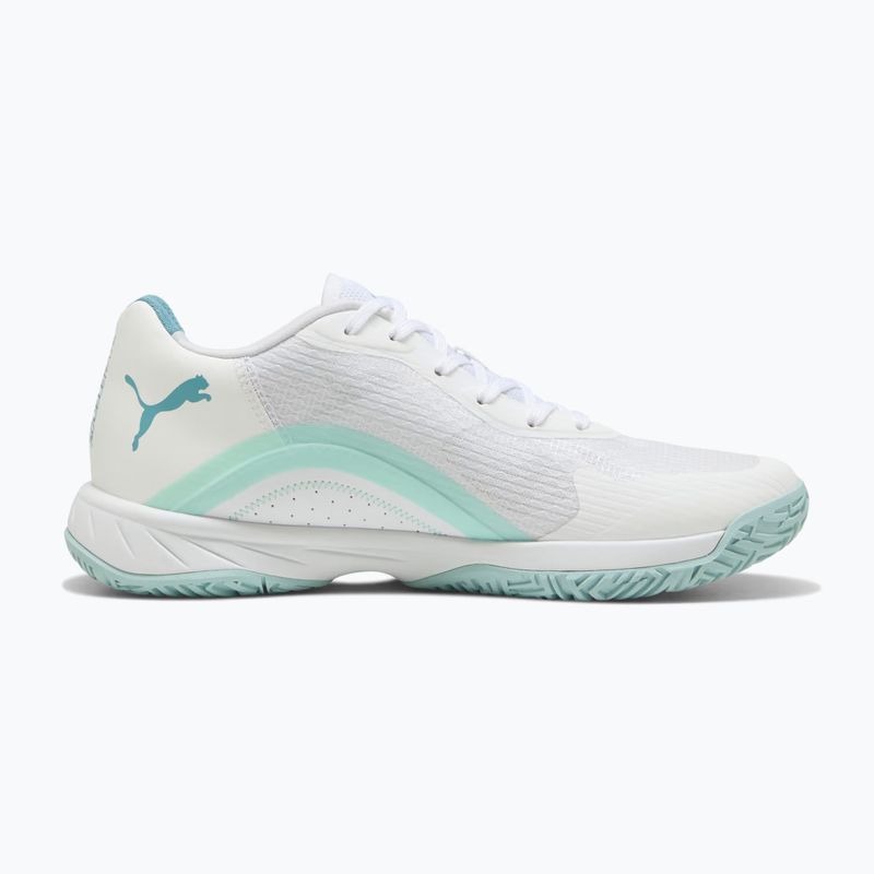 Обувки за хандбал PUMA Accelerate Pro 4 Game On puma white/baltic sea blue/fresh water 2