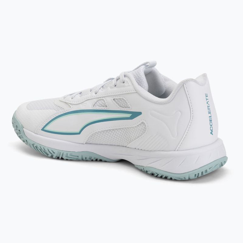 Обувки за хандбал PUMA Accelerate Pro 4 Game On puma white/baltic sea blue/fresh water 3