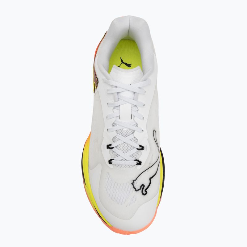 Обувки за хандбал PUMA Vantage Nitro Game On puma white/glowing red/ultra blue 5