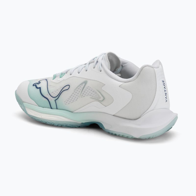 Дамски обувки за хандбал PUMA Vantage Nitro Game On puma white/baltic blue/fresh water 3