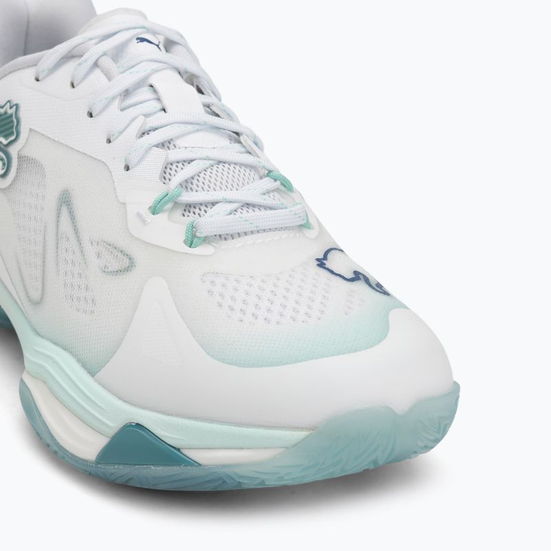 Дамски обувки за хандбал PUMA Vantage Nitro Game On puma white/baltic blue/fresh water 7