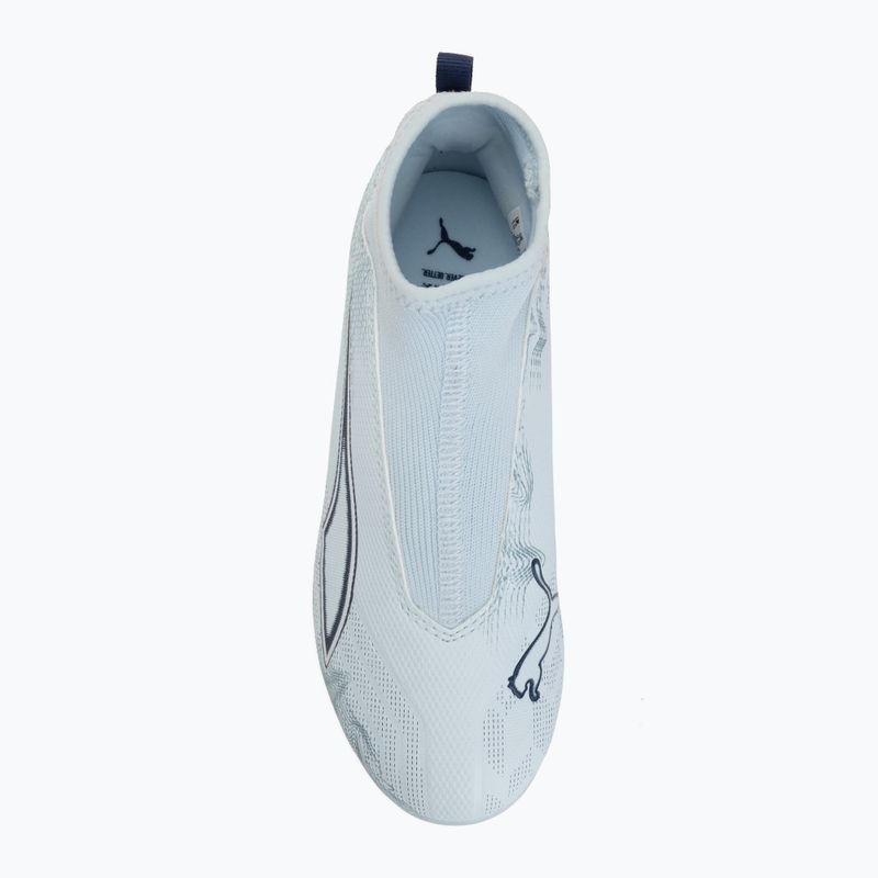 Детски футболни обувки PUMA Ultra 6 Match+ LL FG/AG Jr icy blue/puma white/blue jewel 5