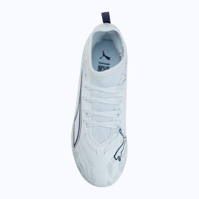 Детски футболни обувки PUMA Ultra 6 Match FG/AG Jr icy blue/puma white/blue jewel 5
