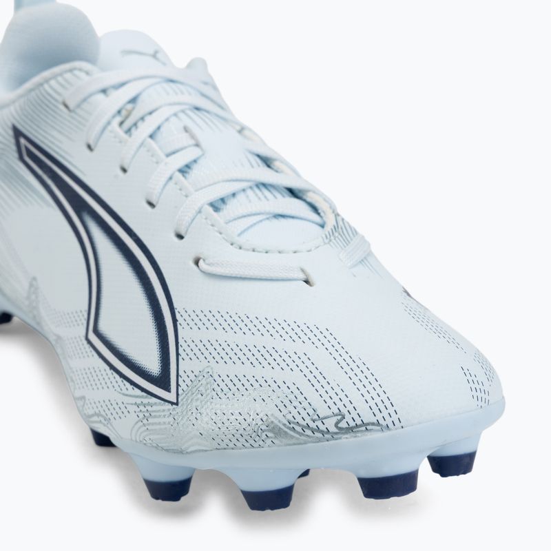 Детски футболни обувки PUMA Ultra 6 Play FG/AG Jr ice blue/puma white/blue jewel 7